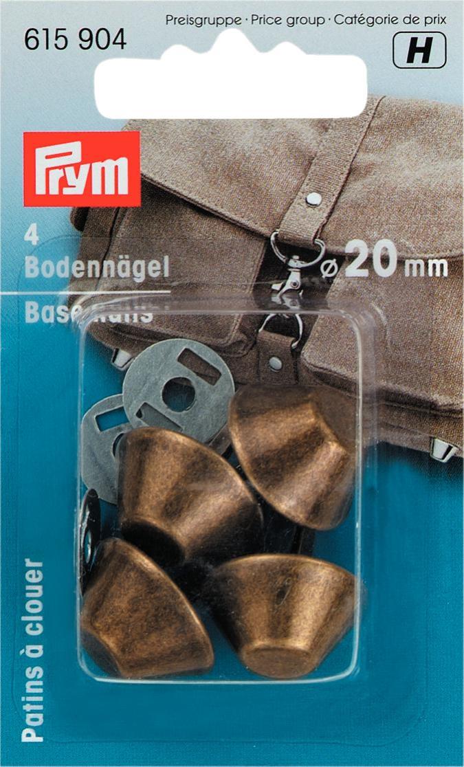 Prym antique brass bag studs